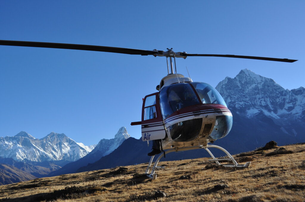 Everest Base Camp Trek Helicopter Return